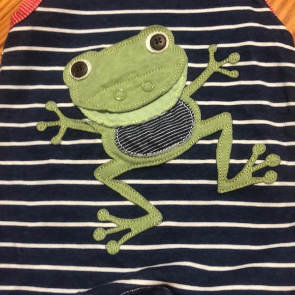 Mud pie 0-3month frog outfit - Picture 2 of 6